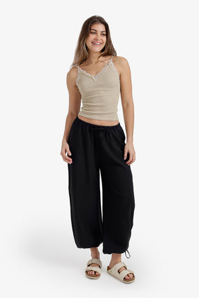 Drawstring Balloon Pants