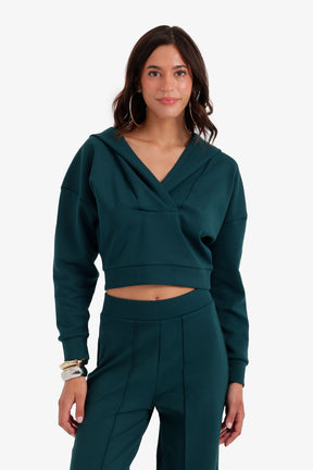 Cropped Lounge Sweatshirt