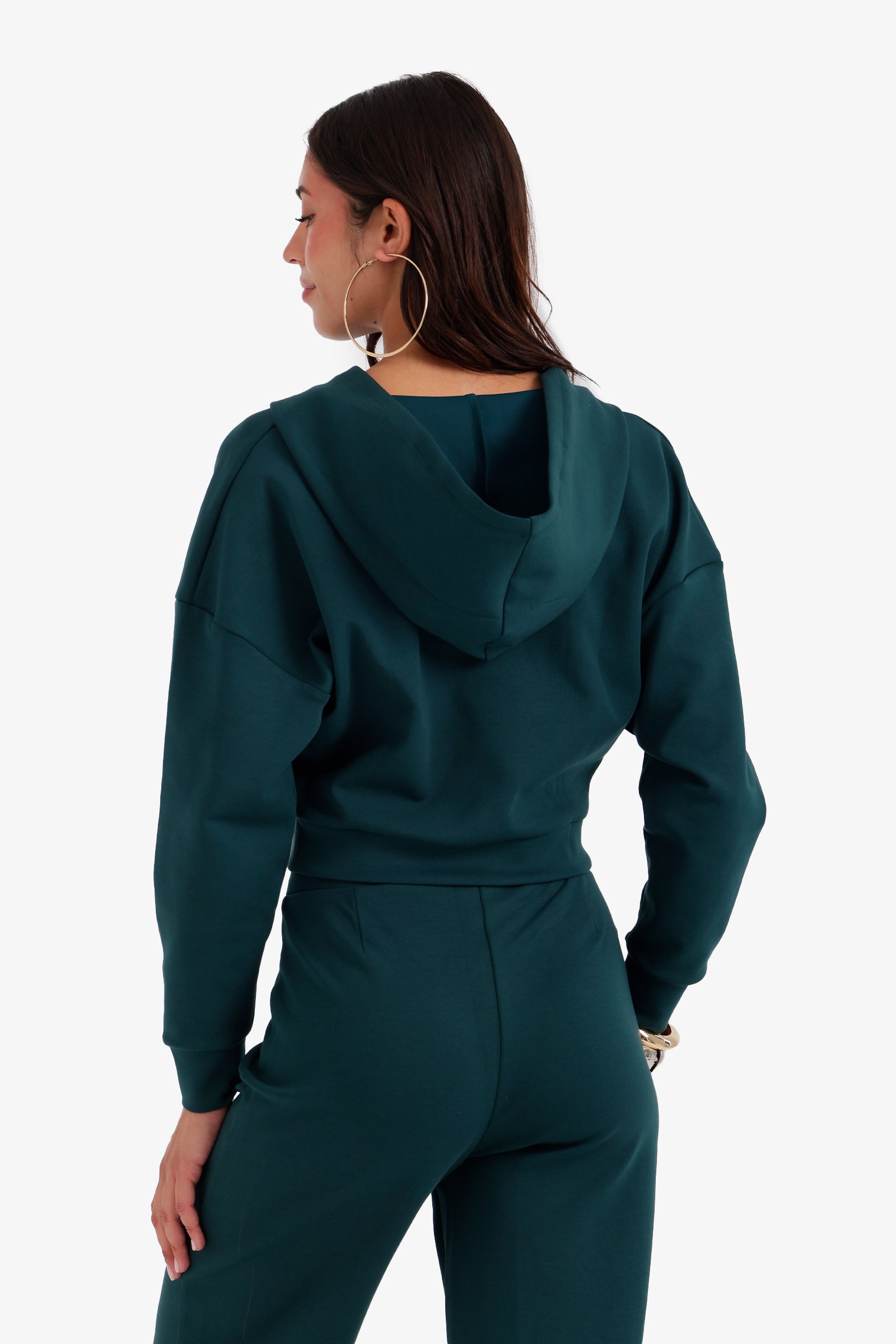 Cropped Lounge Sweatshirt