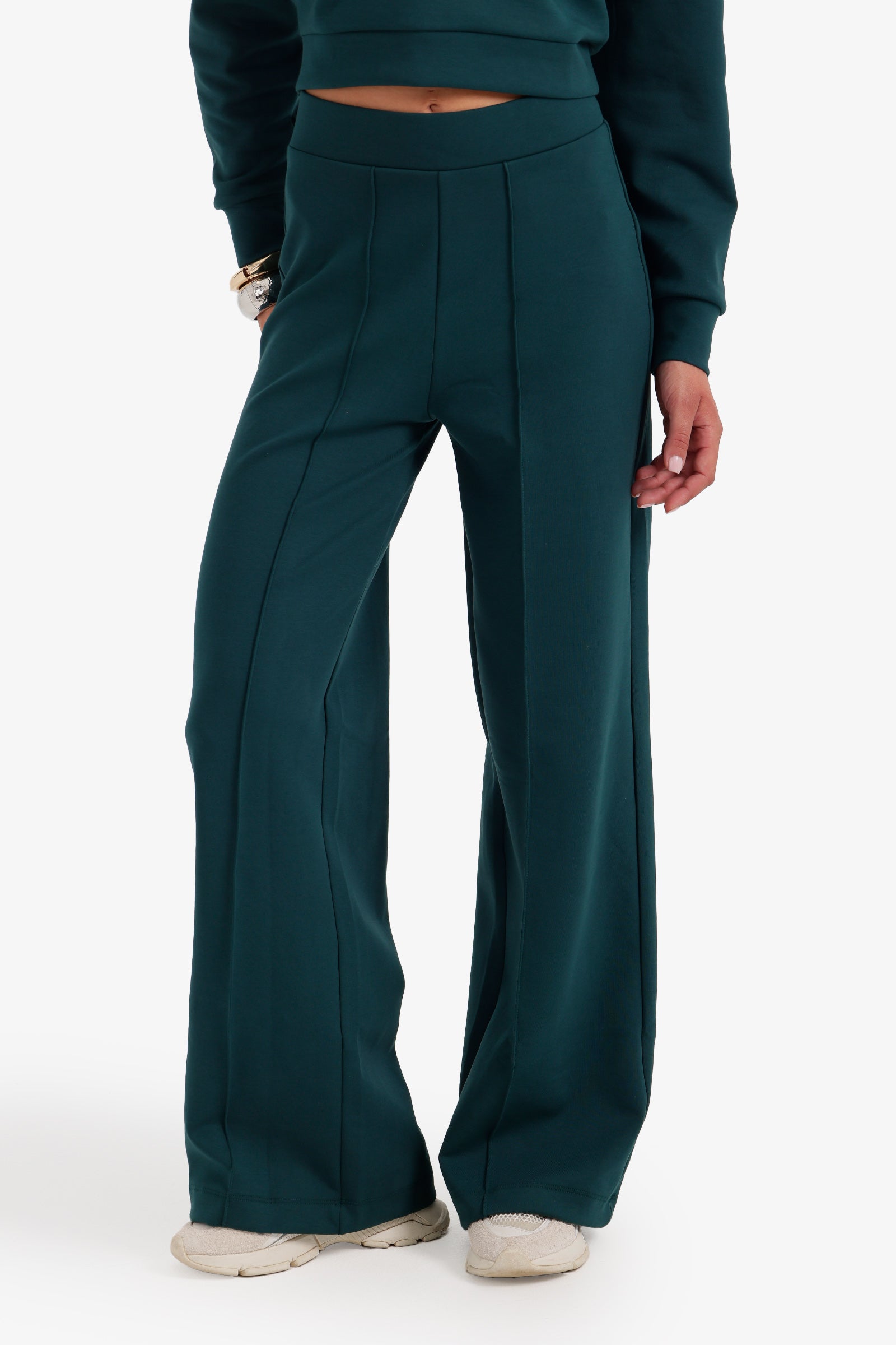 Pintuck Seam Lounge Sweatpants