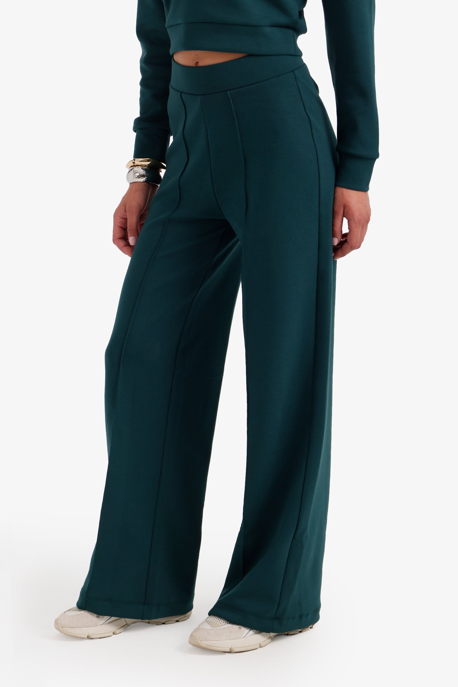Pintuck Seam Lounge Sweatpants