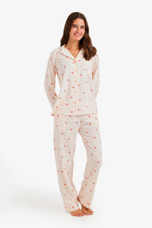 Striped Strawberry Pyjama Set