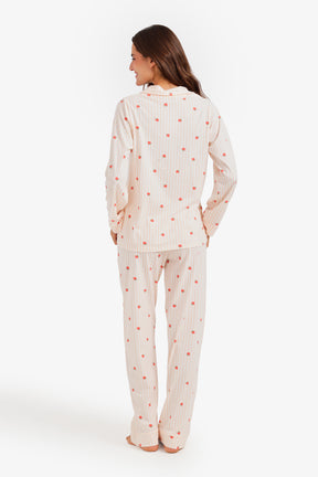 Striped Strawberry Pyjama Set