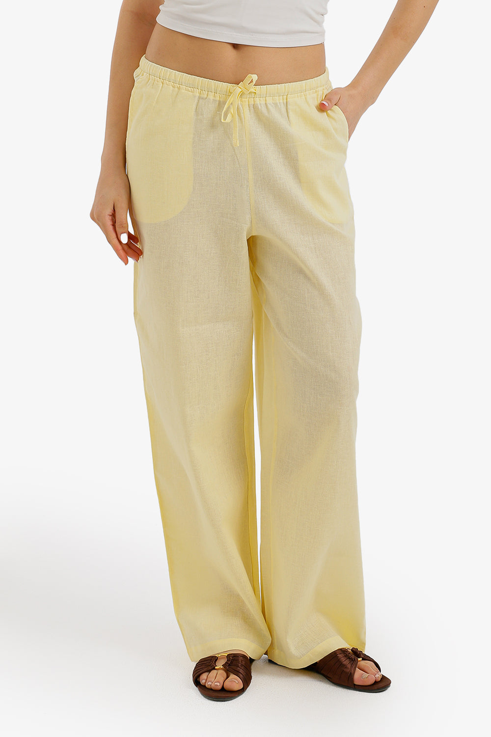 Elasticated Drawstring Lounge Pants