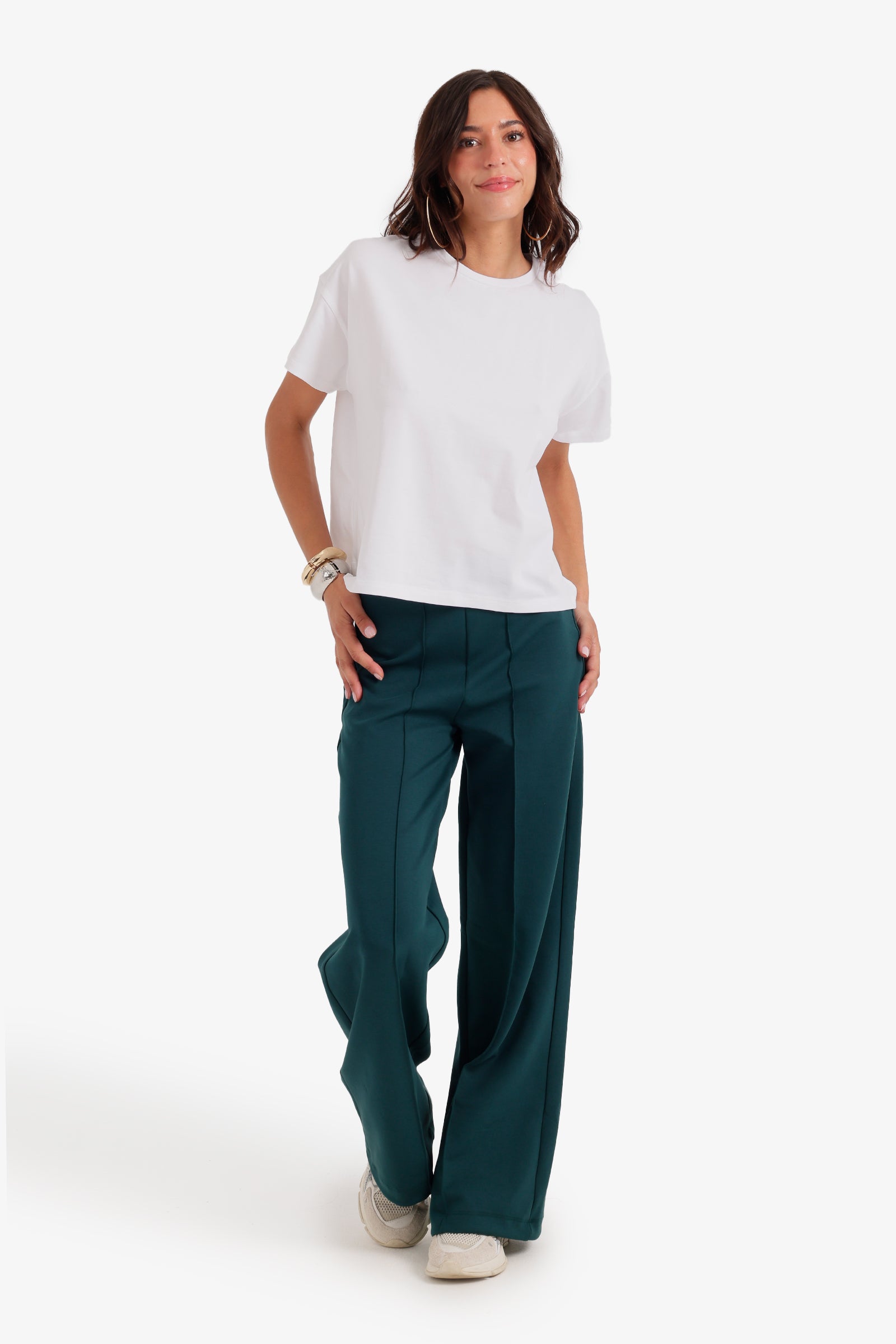 Boxy Crew Neck T-Shirt