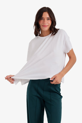 Boxy Crew Neck T-Shirt