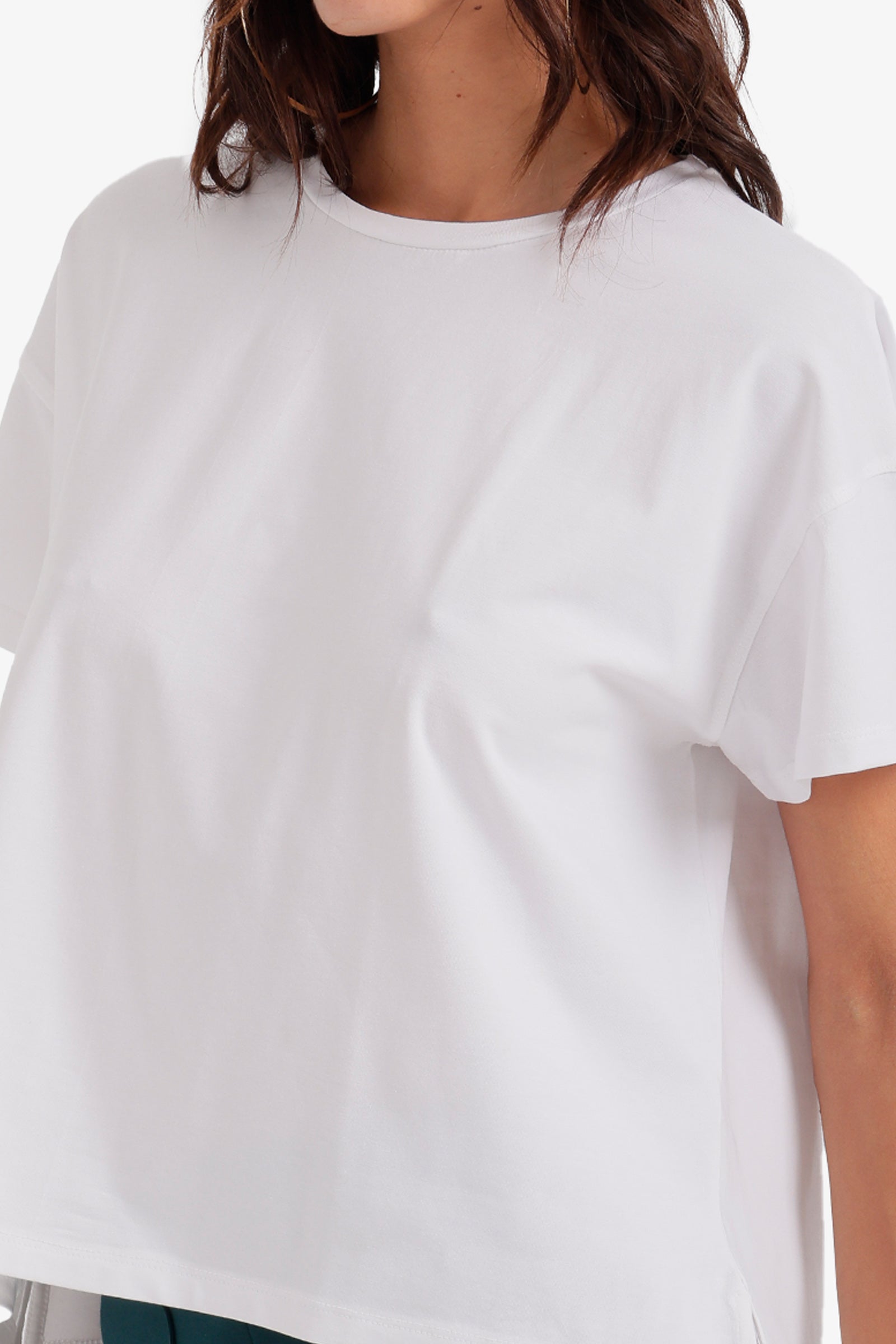 Boxy Crew Neck T-Shirt