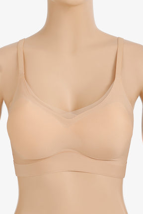 Tulle-Trim Bralette