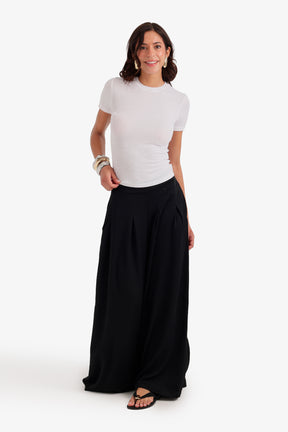 Ribbed Short Sleeve Top