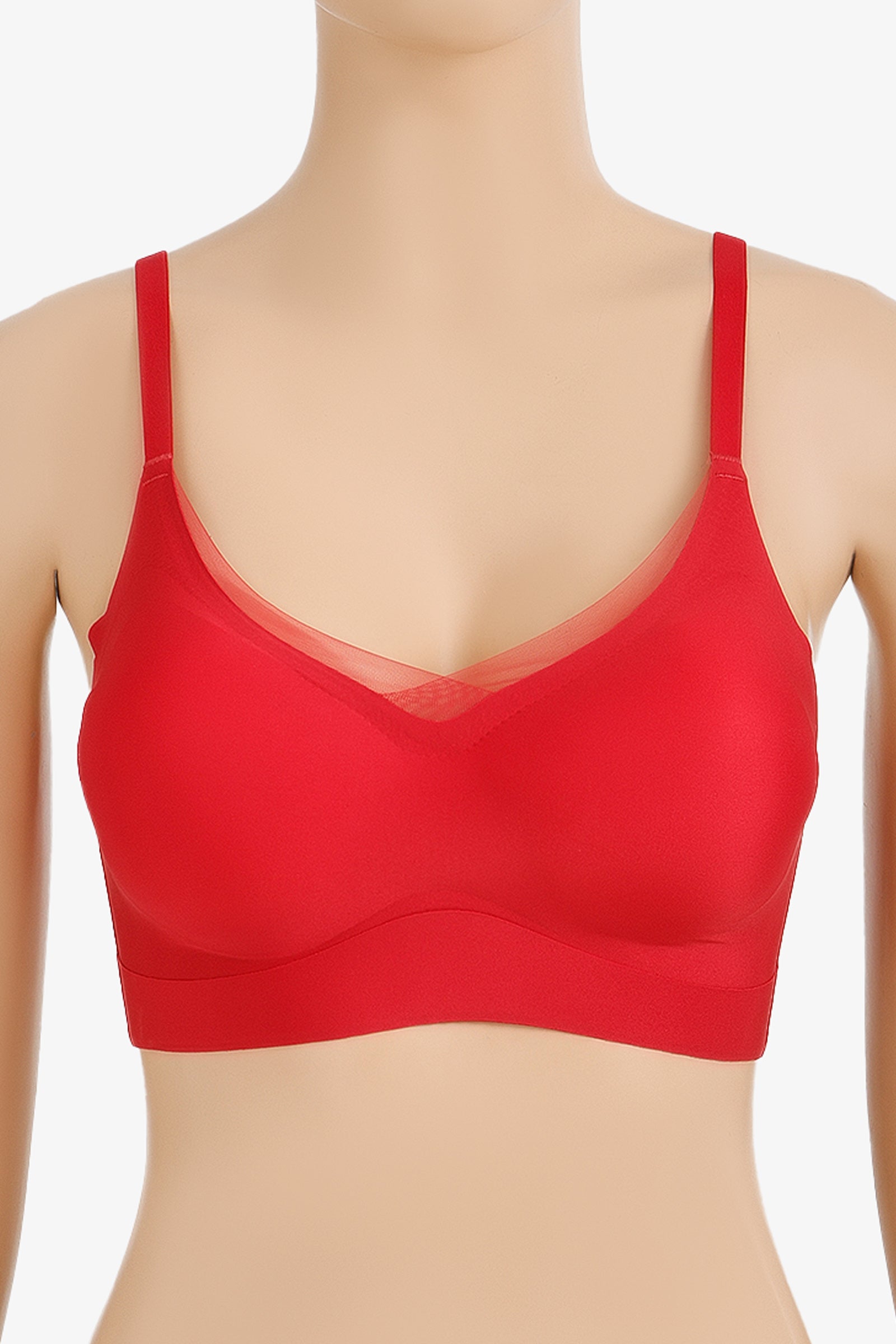 Tulle-Trim Bralette