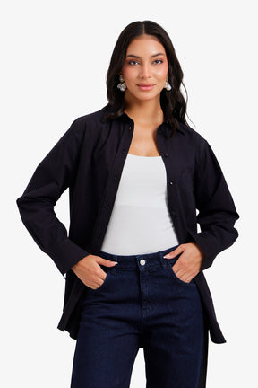 Relaxed Chest-Pocket Shirt