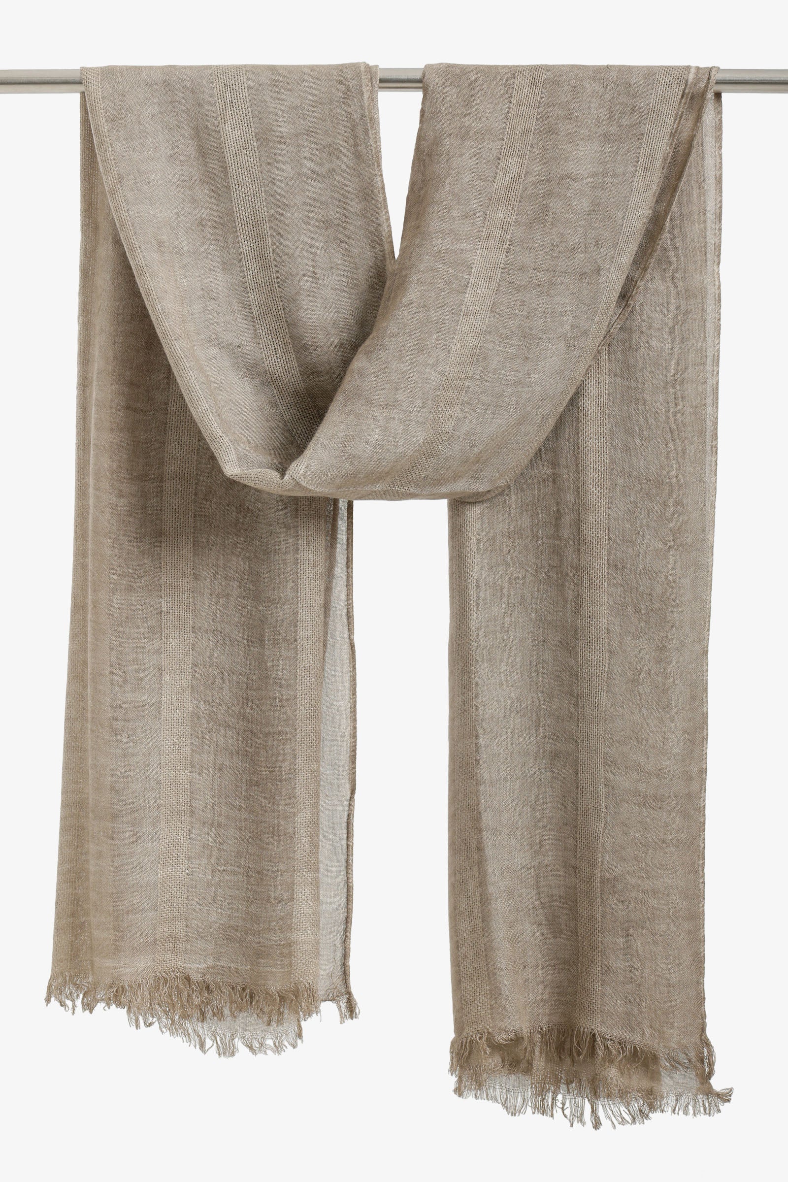 Tonal Stripe Scarf
