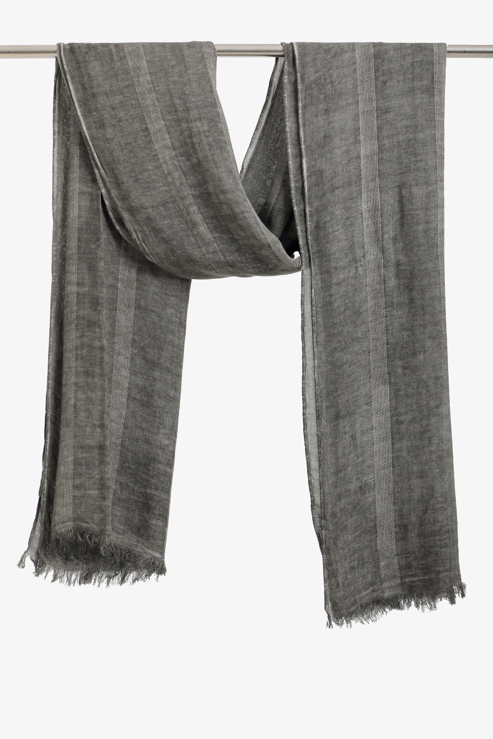 Tonal Stripe Scarf