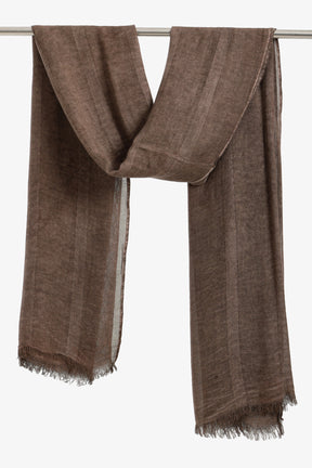 Tonal Stripe Scarf
