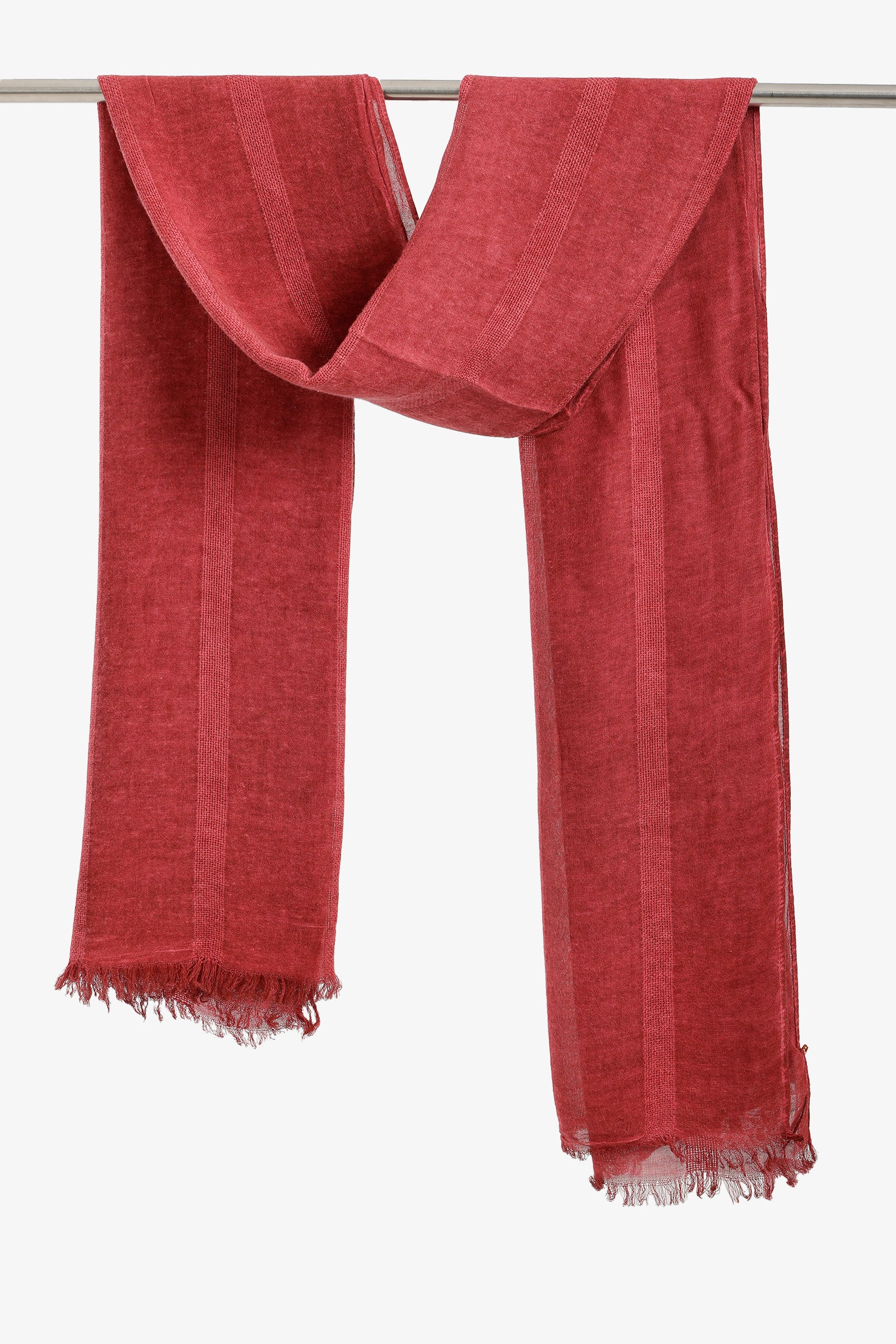 Tonal Stripe Scarf