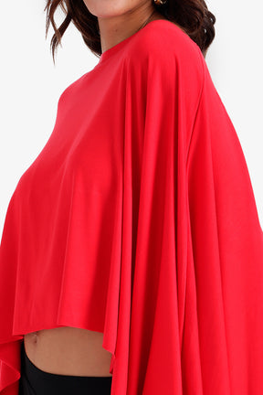 Flowy Asymmetrical Poncho