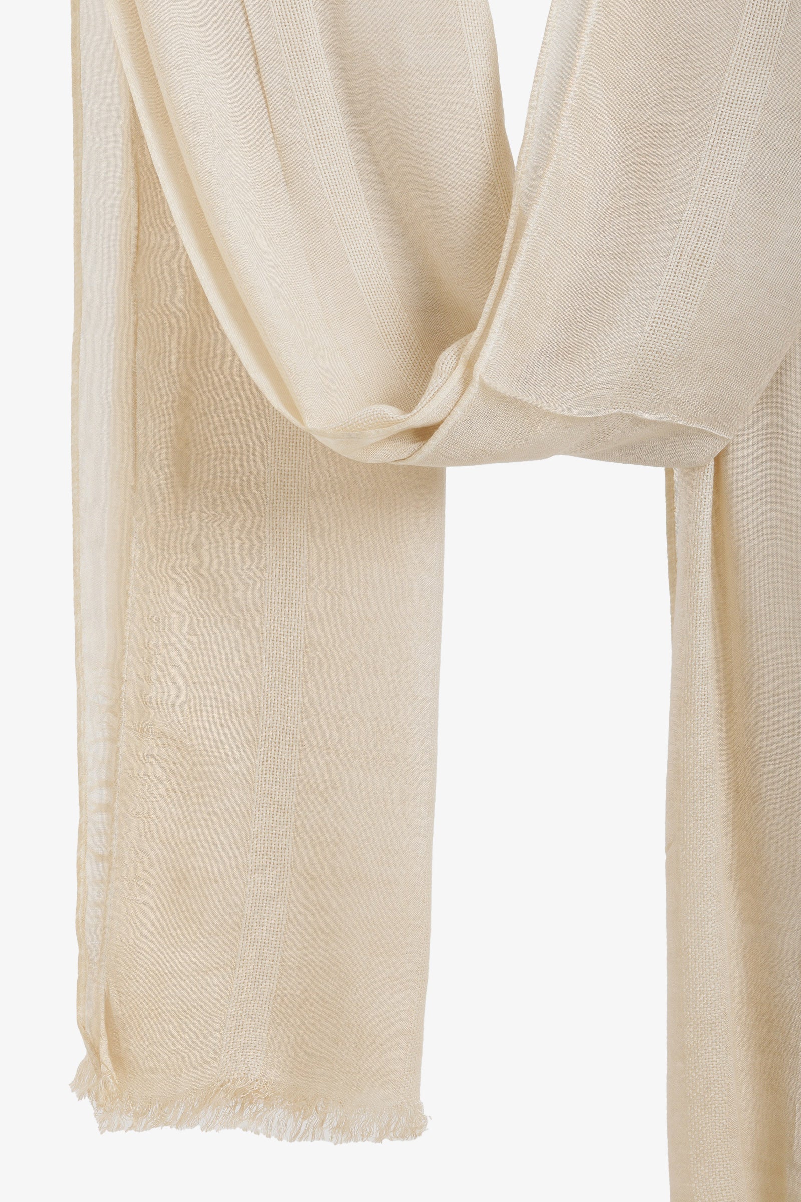 Tonal Stripe Scarf