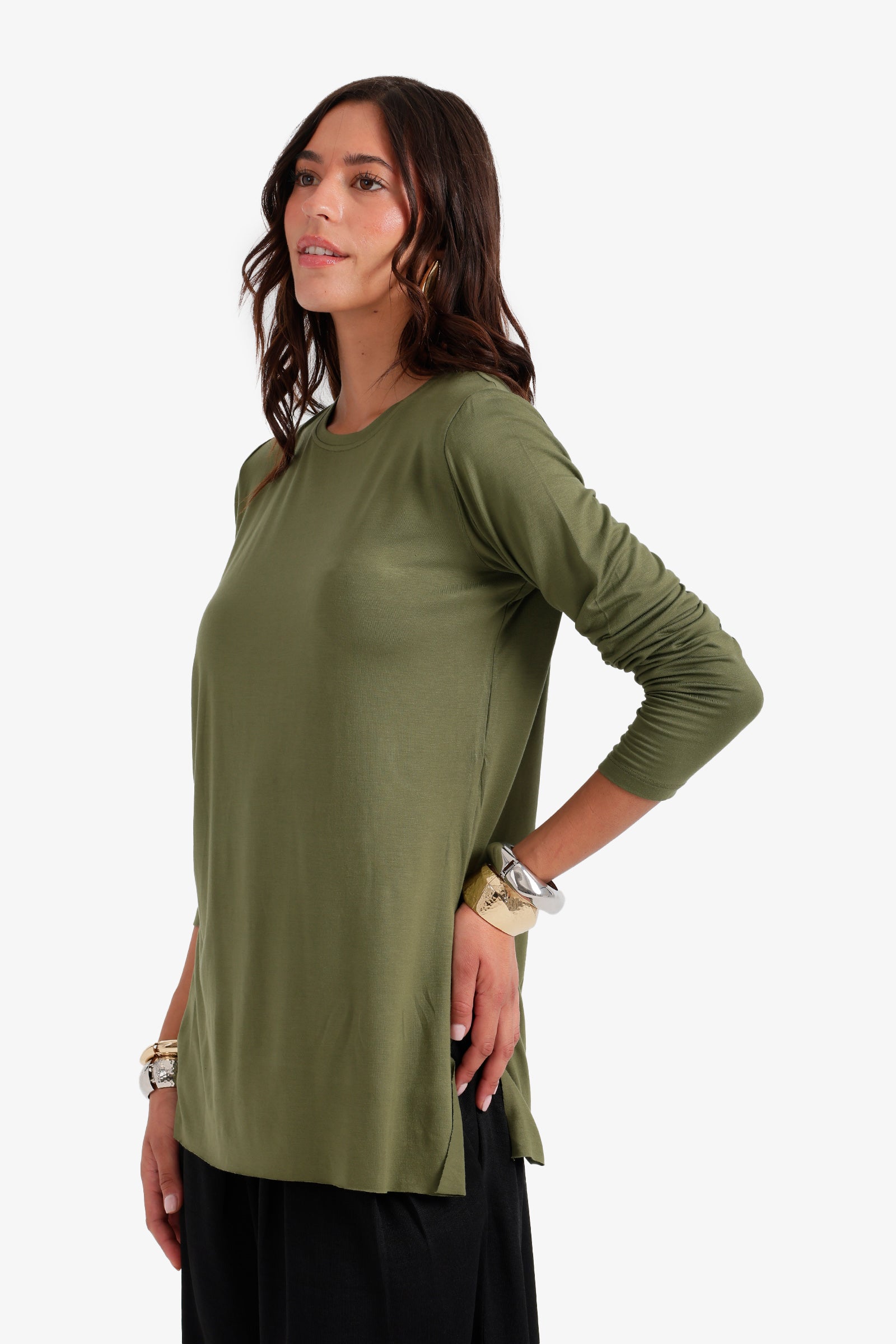 Relaxed Longline T-Shirt