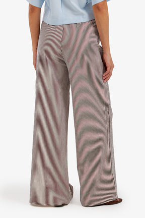 Striped Elasticated Pants