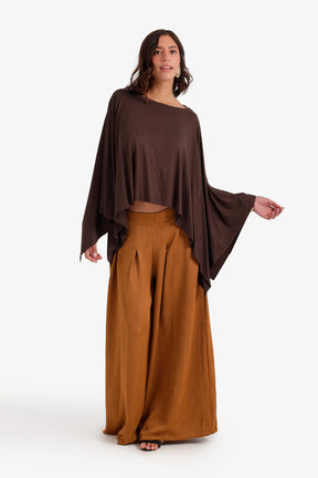Flowy Asymmetrical Poncho