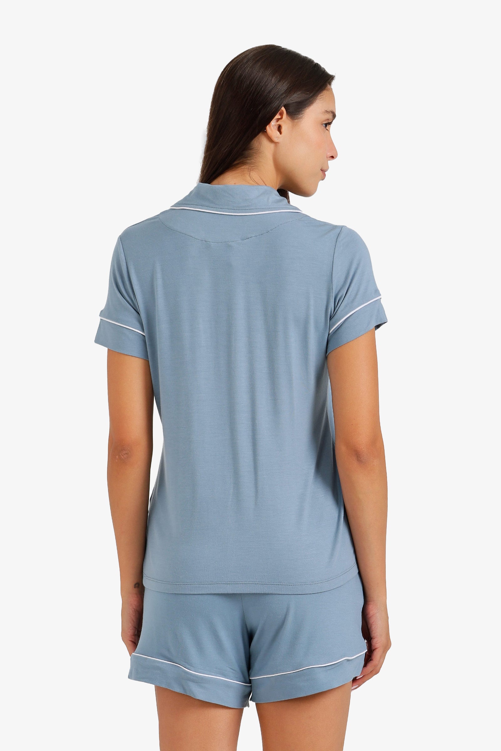 Piped Short Pyjama Set