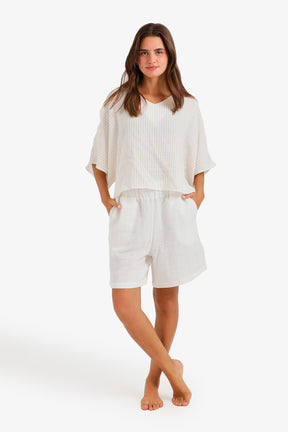 Striped Boxy Pyjama Set