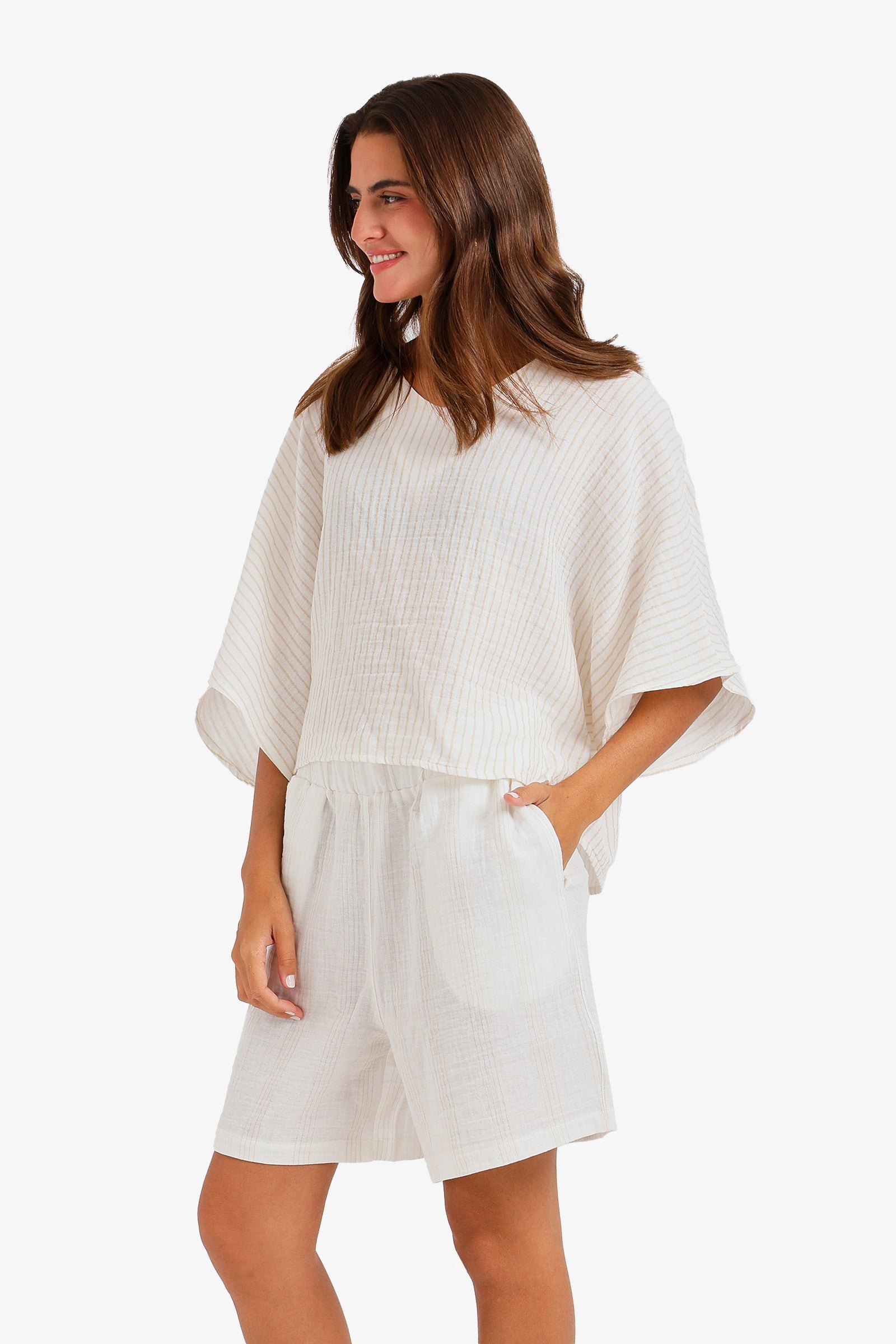 Striped Boxy Pyjama Set