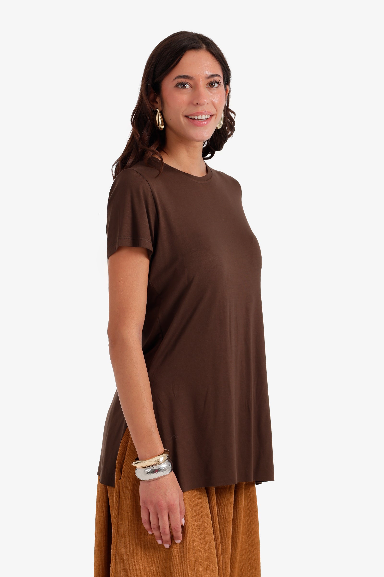 Side Slit T-Shirt