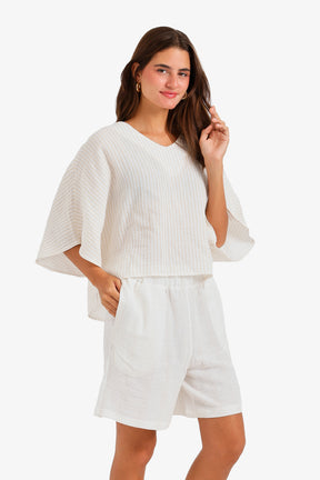 Striped Boxy Pyjama Set