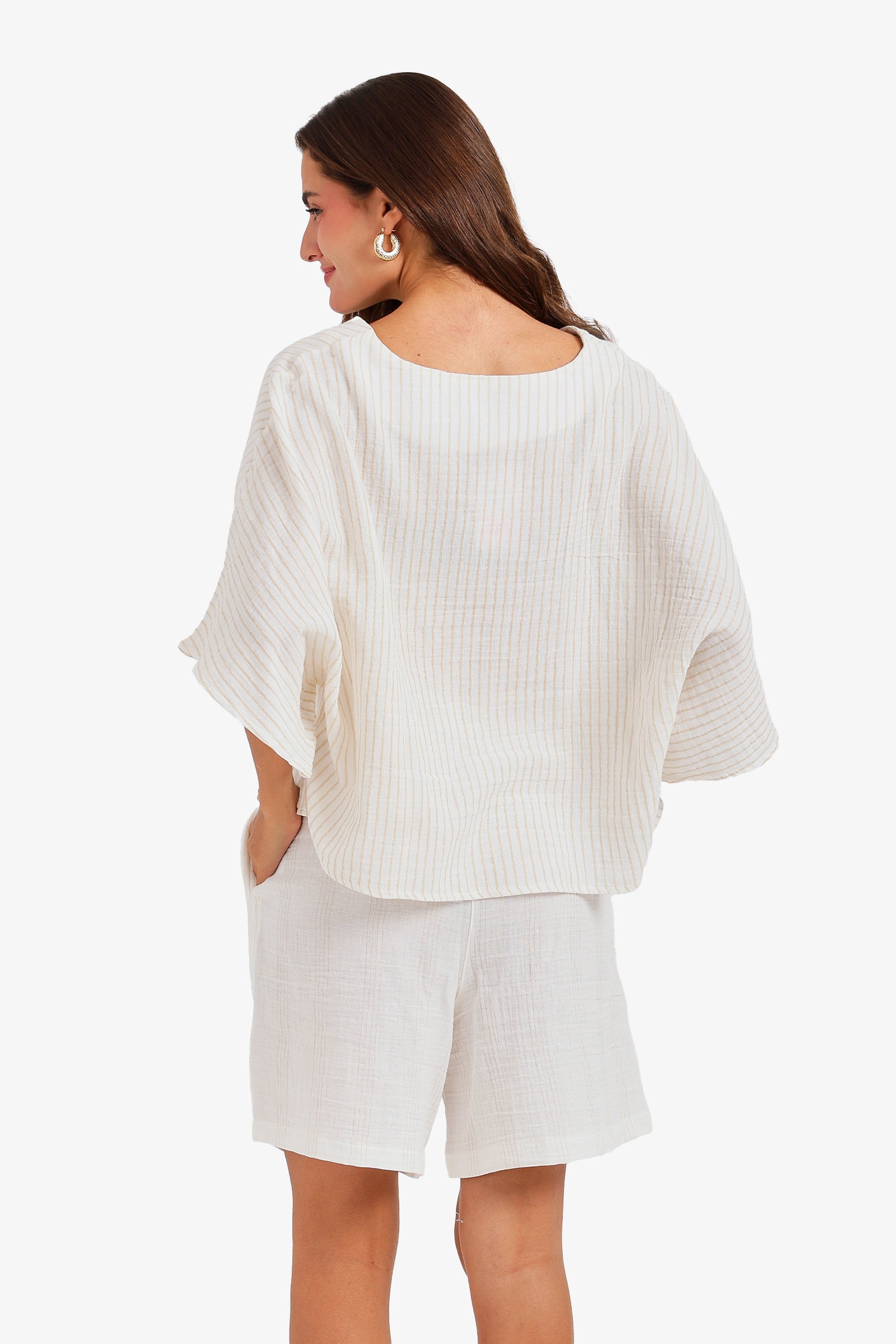 Striped Boxy Pyjama Set
