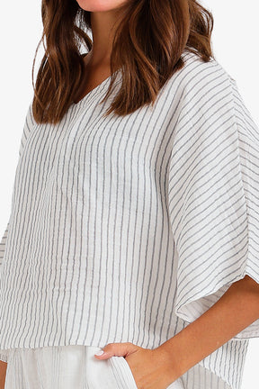 Striped Boxy Pyjama Set