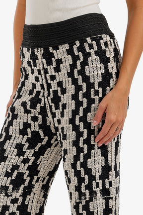 Geometric Crochet Beach Pants