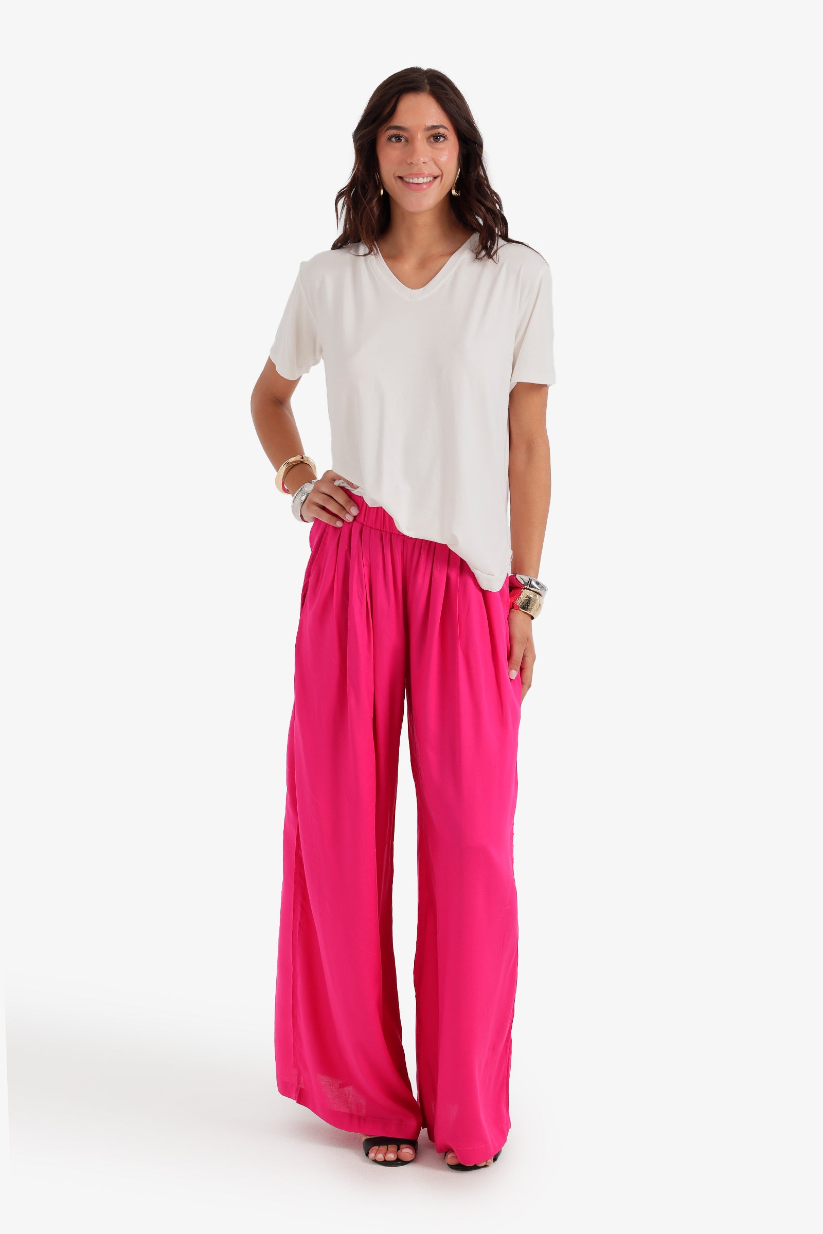 Curved Hem T-Shirt