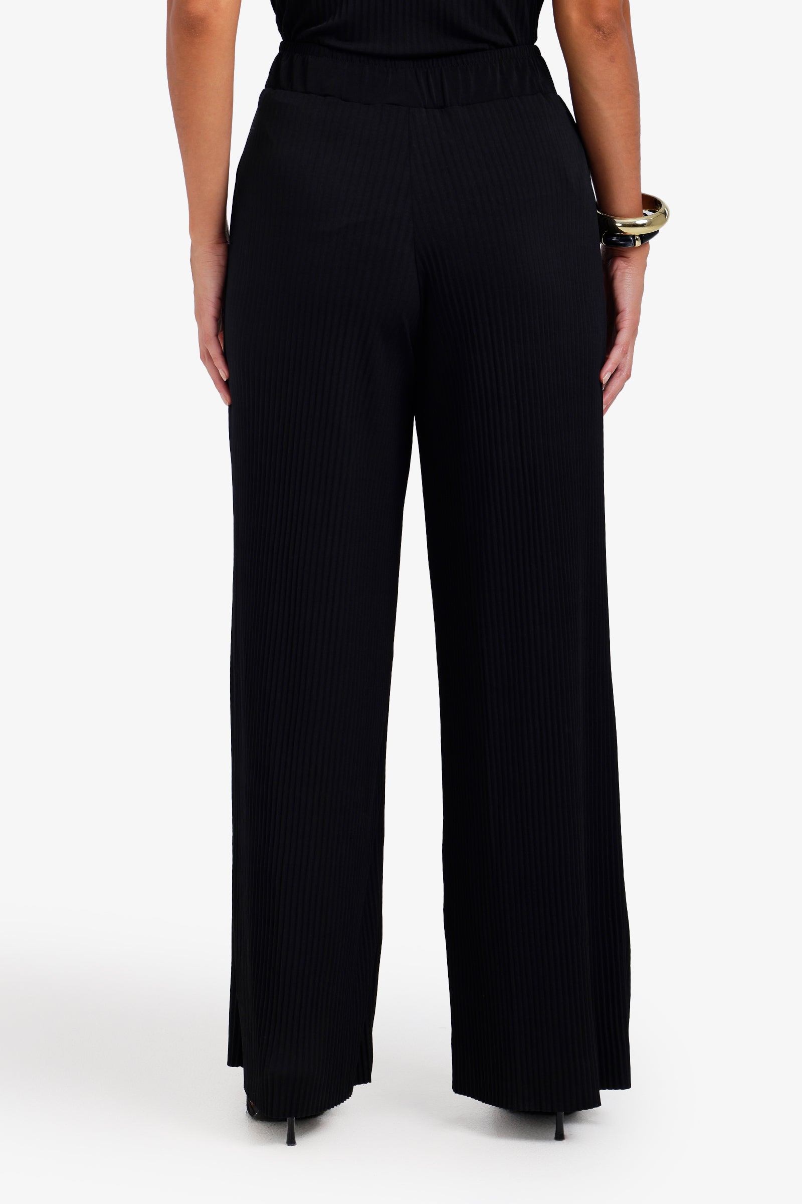 Ribbed Wide Leg Pants