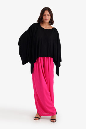Flowy Asymmetrical Poncho