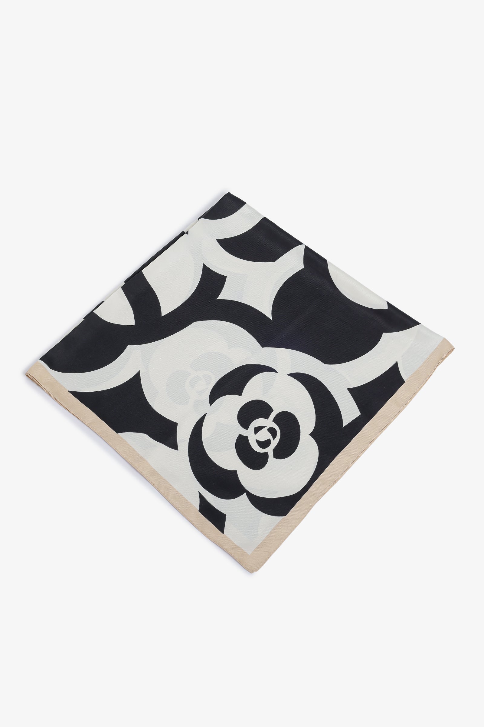 Floral Square Scarf