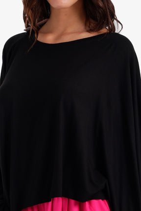 Flowy Asymmetrical Poncho
