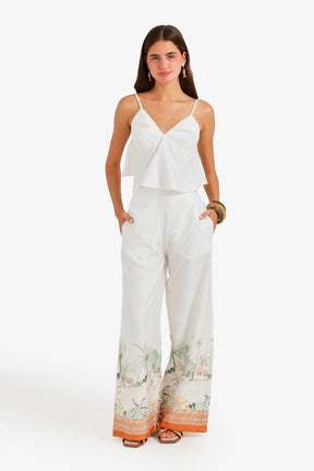 Satin Printed 3-Piece Set