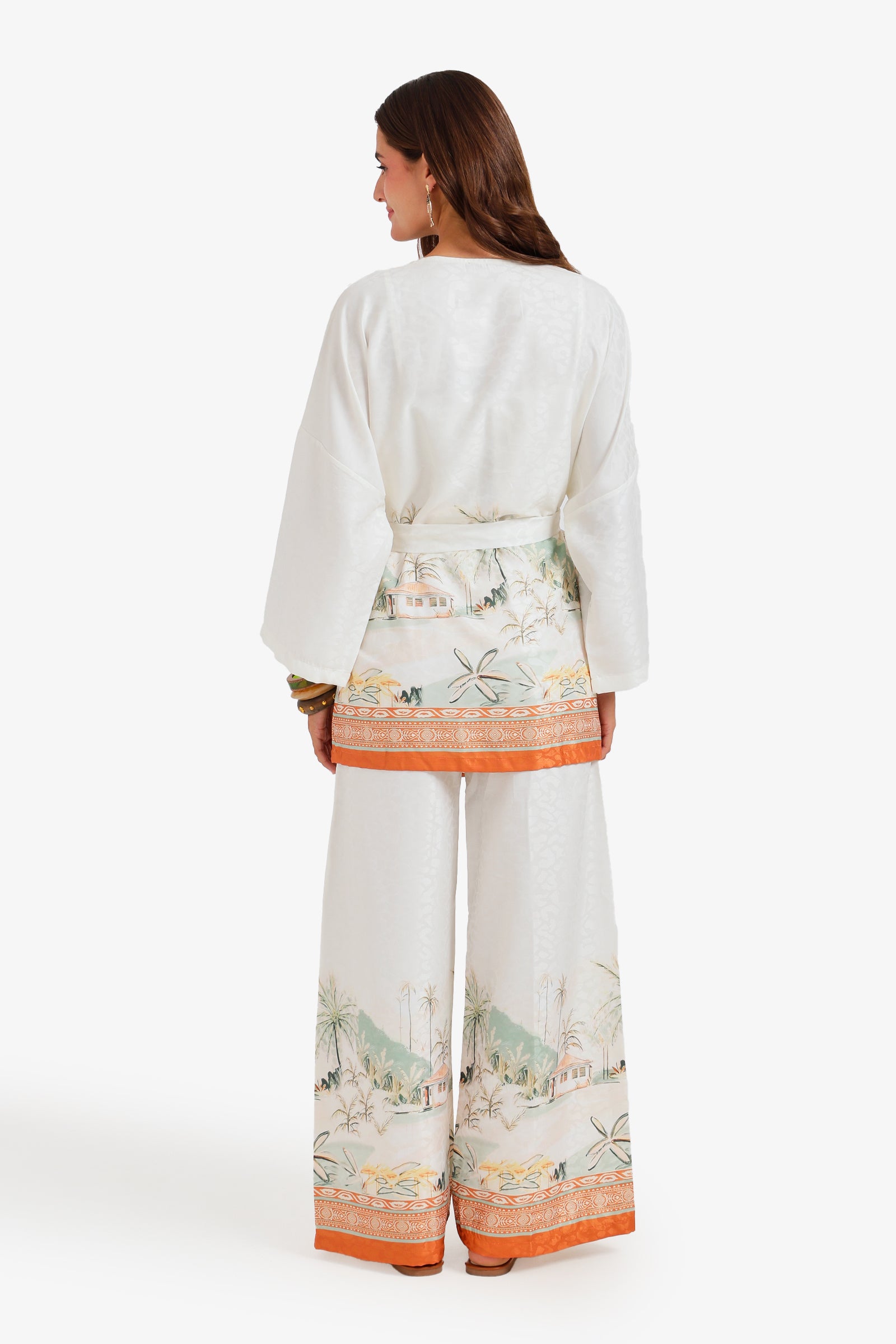 Satin Printed 3-Piece Set