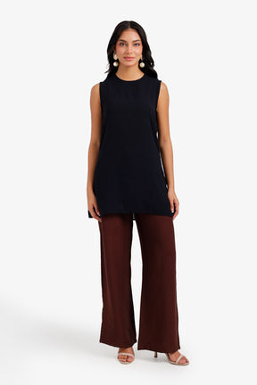 Keyhole Back Closure Blouse