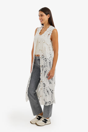 Button-Front Beach Dress