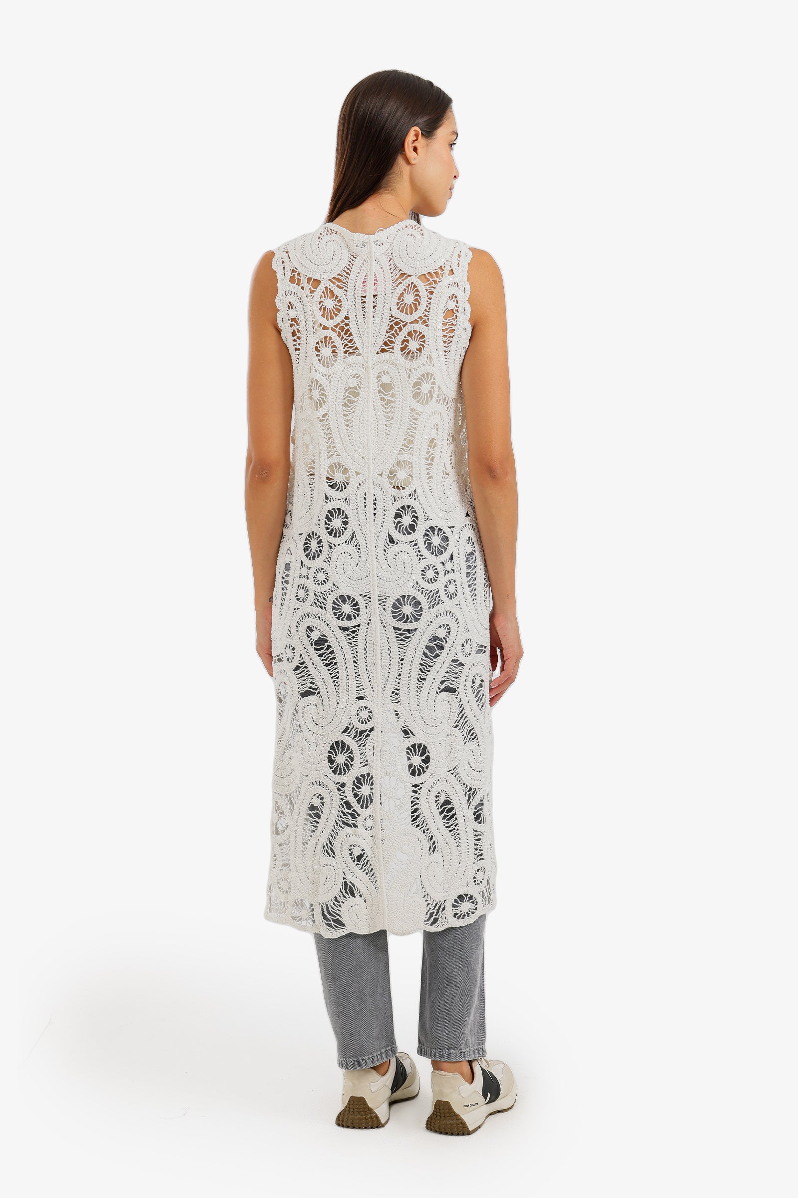 Button-Front Beach Dress