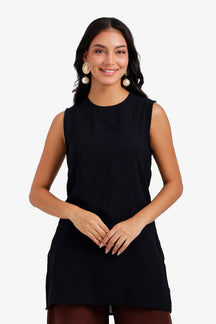 Keyhole Back Closure Blouse