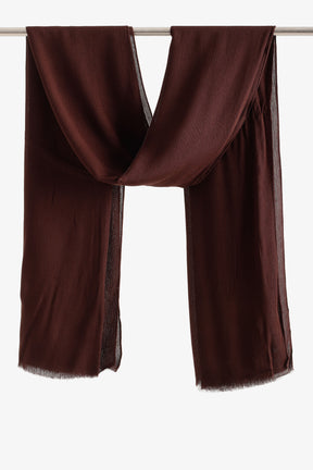 Crinkle Fringed Scarf