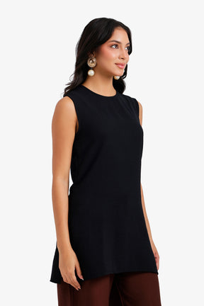Keyhole Back Closure Blouse