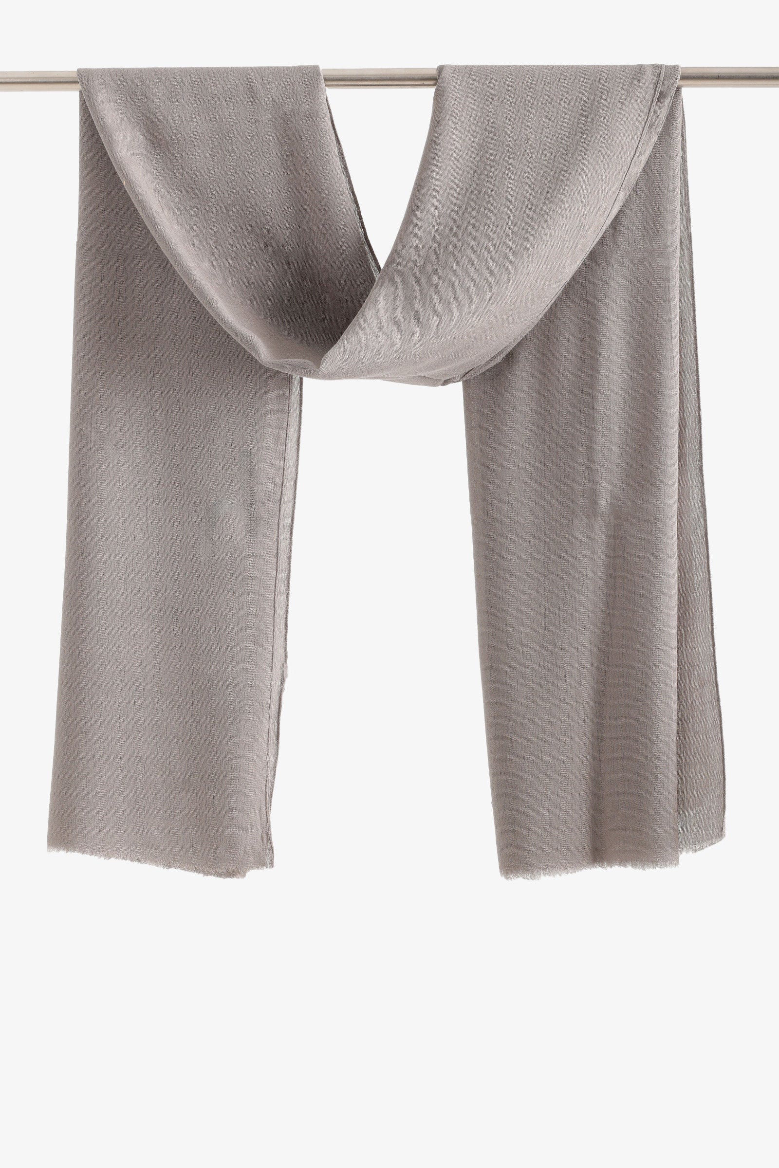 Crinkle Fringed Scarf