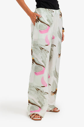 Artistic Botanical Pants