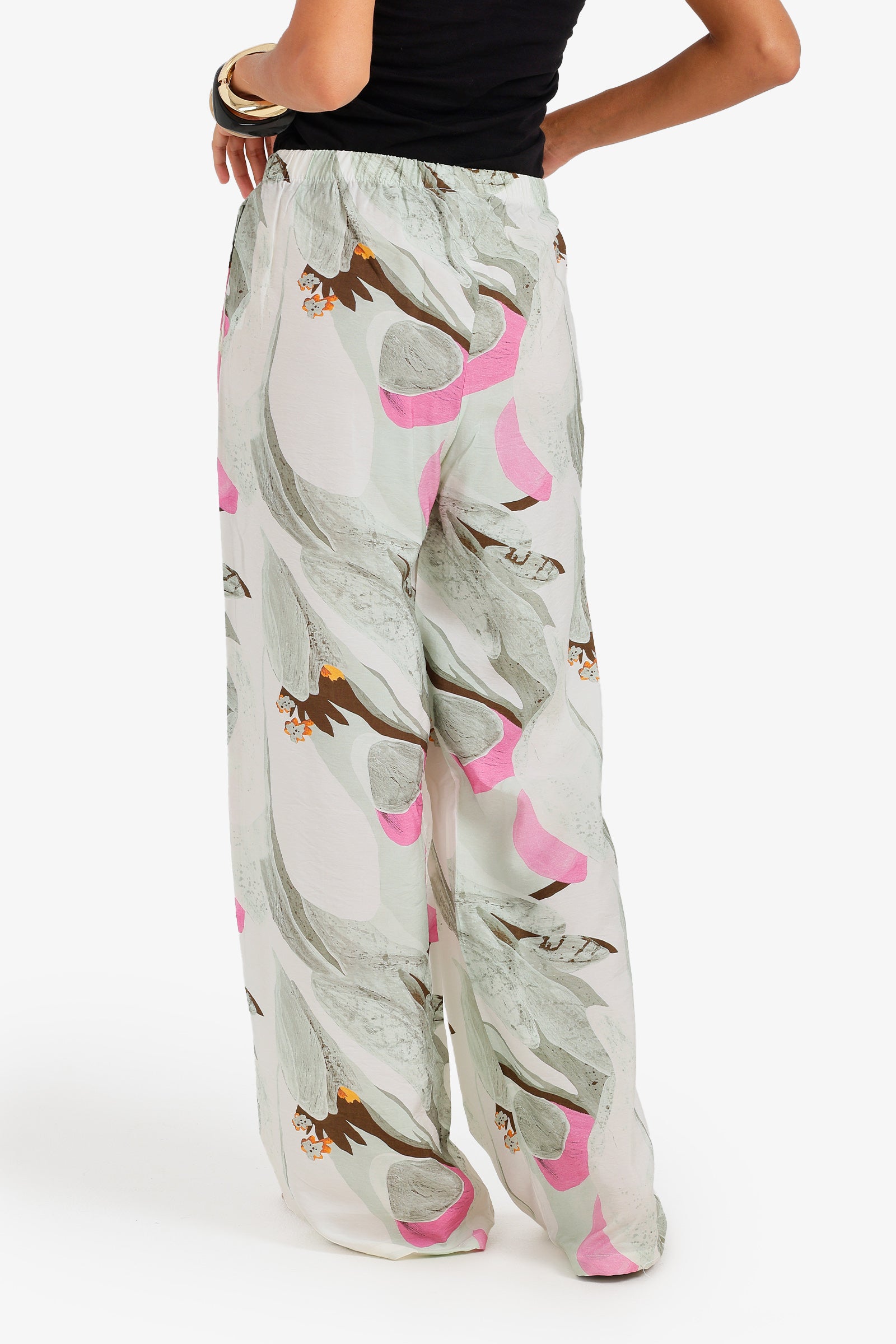 Artistic Botanical Pants