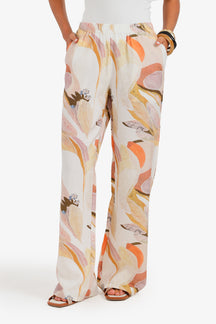 Artistic Botanical Pants