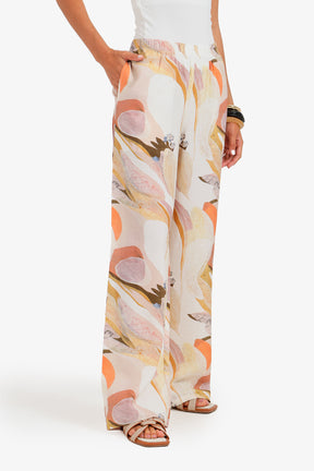 Artistic Botanical Pants
